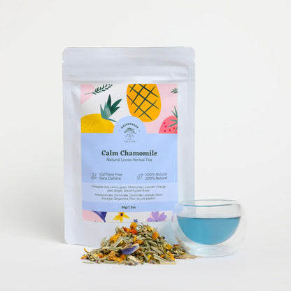 Clam Chamomile - Loose Leaf Herbal Tea - Rainforest Tea & Life