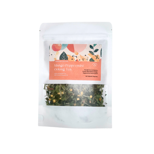 Mango Peppermint Oolong Tea - Loose Leaf Herbal Tea