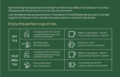 Fresh Up - Oolong Tea with Freeze-dried Mango - Rainforest Tea & Life